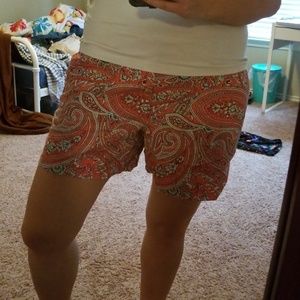 Old Navy Paisley Print Shorts